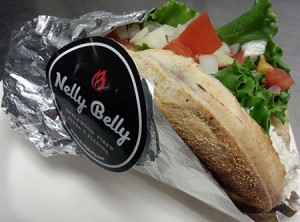 Chicken Salad Piadina from Nelly Belly